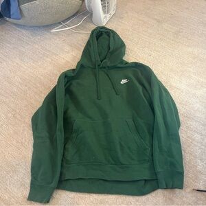 Nike hoodie green
